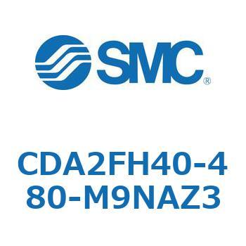標準形エアシリンダ(角形カバー)ロッド側フランジ形  CDA2FH SMC