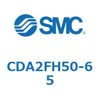 標準形エアシリンダ(角形カバー)ロッド側フランジ形  CDA2FH SMC