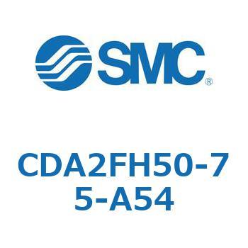 標準形エアシリンダ(角形カバー)ロッド側フランジ形  CDA2FH SMC