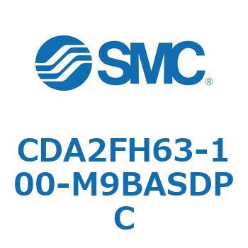 標準形エアシリンダ(角形カバー)ロッド側フランジ形  CDA2FH SMC