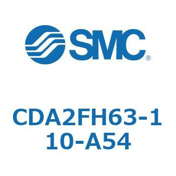 標準形エアシリンダ(角形カバー)ロッド側フランジ形  CDA2FH SMC