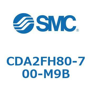標準形エアシリンダ(角形カバー)ロッド側フランジ形  CDA2FH SMC