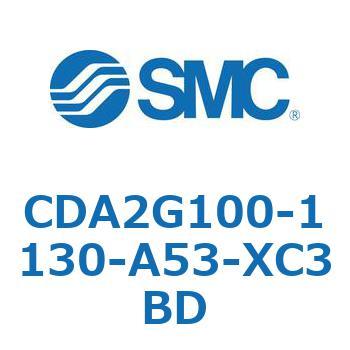 標準形エアシリンダ(角形カバー)ヘッド側フランジ形 CDA2G100 SMC