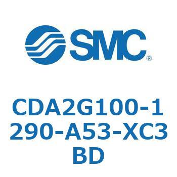 標準形エアシリンダ(角形カバー)ヘッド側フランジ形 CDA2G100 SMC