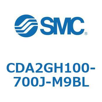 標準形エアシリンダ(角形カバー)ヘッド側フランジ形 CDA2GH SMC