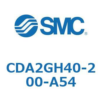 標準形エアシリンダ(角形カバー)ヘッド側フランジ形 CDA2GH SMC