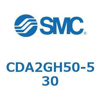 標準形エアシリンダ(角形カバー)ヘッド側フランジ形 CDA2GH SMC