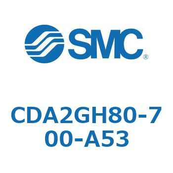 標準形エアシリンダ(角形カバー)ヘッド側フランジ形 CDA2GH SMC