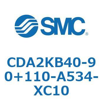標準形エアシリンダ(角形カバー)回り止め形 CDA2KB SMC
