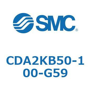 標準形エアシリンダ(角形カバー)回り止め形 CDA2KB SMC
