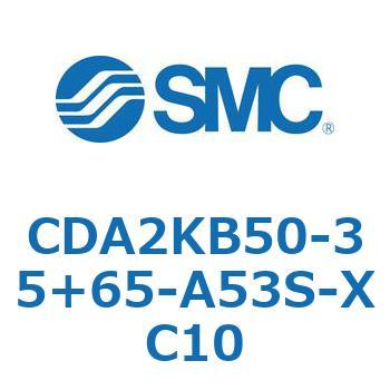 標準形エアシリンダ(角形カバー)回り止め形 CDA2KB SMC