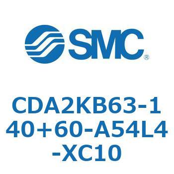 標準形エアシリンダ(角形カバー)回り止め形 CDA2KB SMC