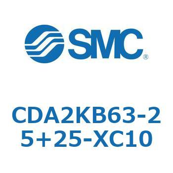 標準形エアシリンダ(角形カバー)回り止め形 CDA2KB SMC