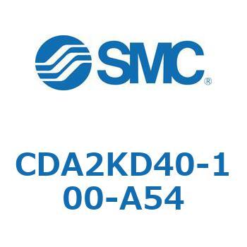 標準形エアシリンダ(角形カバー)回り止め形 CDA2KD - SMC