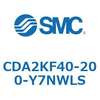標準形エアシリンダ(角形カバー)回り止め形 CDA2KF SMC