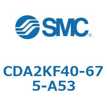 標準形エアシリンダ(角形カバー)回り止め形 CDA2KF SMC