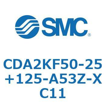 標準形エアシリンダ(角形カバー)回り止め形 CDA2KF SMC