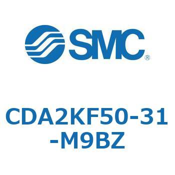 標準形エアシリンダ(角形カバー)回り止め形 CDA2KF SMC