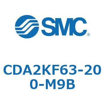 標準形エアシリンダ(角形カバー)回り止め形 CDA2KF SMC