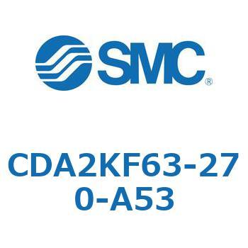 標準形エアシリンダ(角形カバー)回り止め形 CDA2KF SMC