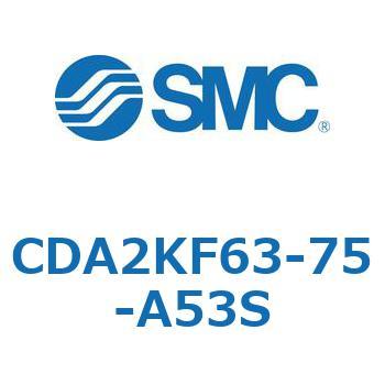 標準形エアシリンダ(角形カバー)回り止め形 CDA2KF SMC
