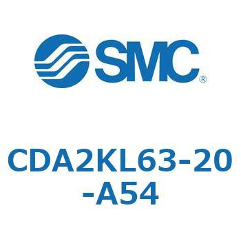 標準形エアシリンダ(角形カバー)回り止め形 CDA2KL SMC
