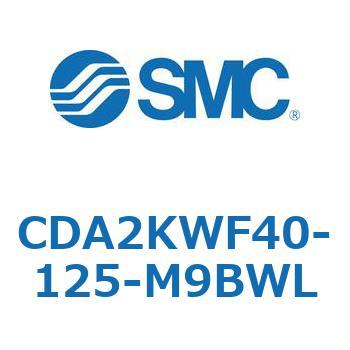 標準形エアシリンダ(角形カバー)回り止め形 CDA2KW SMC