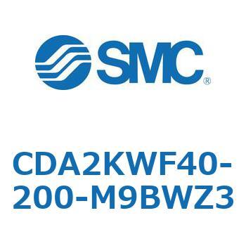 標準形エアシリンダ(角形カバー)回り止め形 CDA2KW SMC