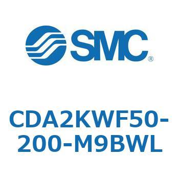 標準形エアシリンダ(角形カバー)回り止め形 CDA2KW SMC