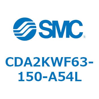 標準形エアシリンダ(角形カバー)回り止め形 CDA2KW SMC