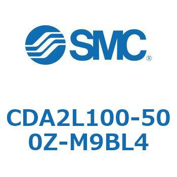 標準形エアシリンダ(角形カバー)軸方向フート形 CDA2L100 SMC
