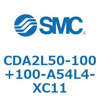 CDA2L50-100+100-A54L4-XC11 �W���`�G�A�V�����_(�p�`�J�o�[)�������t�[�g�` CDA2L50-10 SMC 51137012