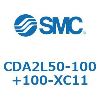 CDA2L50-100+100-XC11 �W���`�G�A�V�����_(�p�`�J�o�[)�������t�[�g�` CDA2L50-10 SMC 51137021