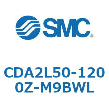 標準形エアシリンダ(角形カバー)軸方向フート形 CDA2L50-12 SMC