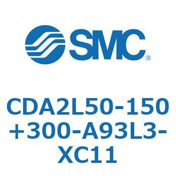 CDA2L50-150+300-A93L3-XC11 �W���`�G�A�V�����_(�p�`�J�o�[)�������t�[�g�` CDA2L50-15 SMC 51139584