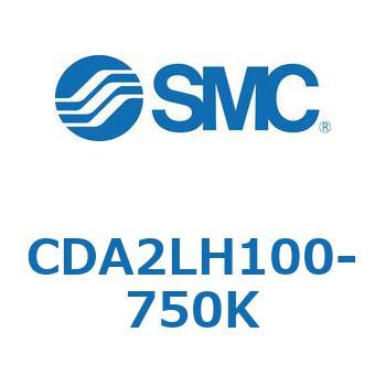 標準形エアシリンダ(角形カバー)軸方向フート形 CDA2LH SMC