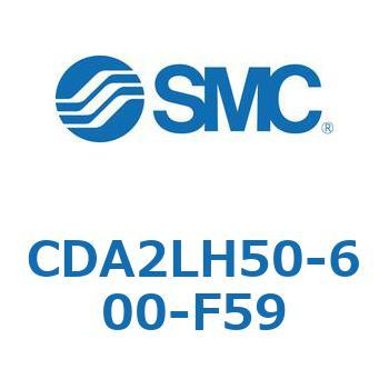 標準形エアシリンダ(角形カバー)軸方向フート形 CDA2LH SMC