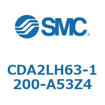 標準形エアシリンダ(角形カバー)軸方向フート形 CDA2LH SMC