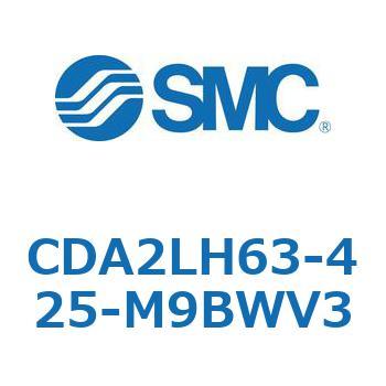 標準形エアシリンダ(角形カバー)軸方向フート形 CDA2LH SMC