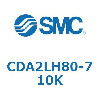 標準形エアシリンダ(角形カバー)軸方向フート形 CDA2LH SMC