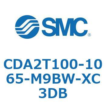 標準形エアシリンダ(角形カバー)センタトラニオン形 CDA2T100-1 - SMC