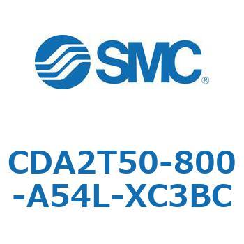 標準形エアシリンダ(角形カバー)センタトラニオン形 CDA2T50-8 SMC