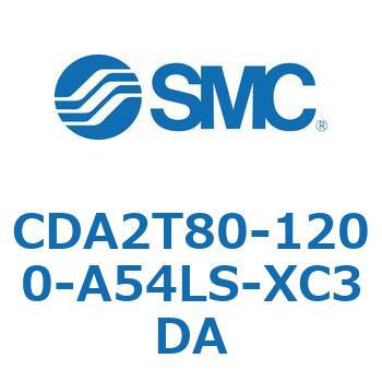 標準形エアシリンダ(角形カバー)センタトラニオン形 CDA2T80-1 SMC