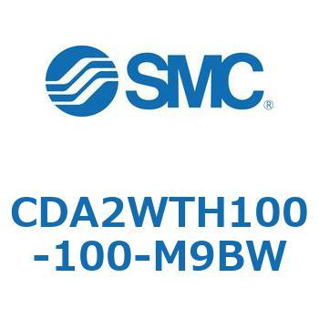 エアシリンダ/標準形：複動・両ロッド CDA2WT SMC