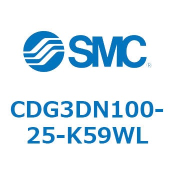 エアシリンダ/ショートタイプ (オートスイッチ付) CDG3DNシリーズ SMC
