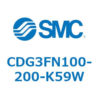 エアシリンダ/ショートタイプ (オートスイッチ付) CDG3FNシリーズ SMC