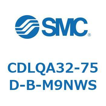 ロック付薄形シリンダ/複動・片ロッド(オートスイッチ付) CDLQA32 SMC