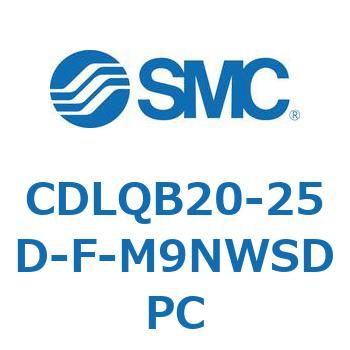 ロック付薄形シリンダ/複動・片ロッド(オートスイッチ付) CDLQB20 SMC