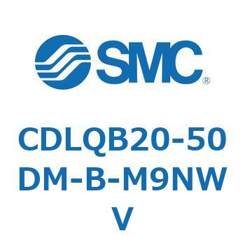 ロック付薄形シリンダ/複動・片ロッド(オートスイッチ付) CDLQB20 SMC