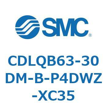 ロック付薄形シリンダ/複動・片ロッド(オートスイッチ付) CDLQB63 SMC